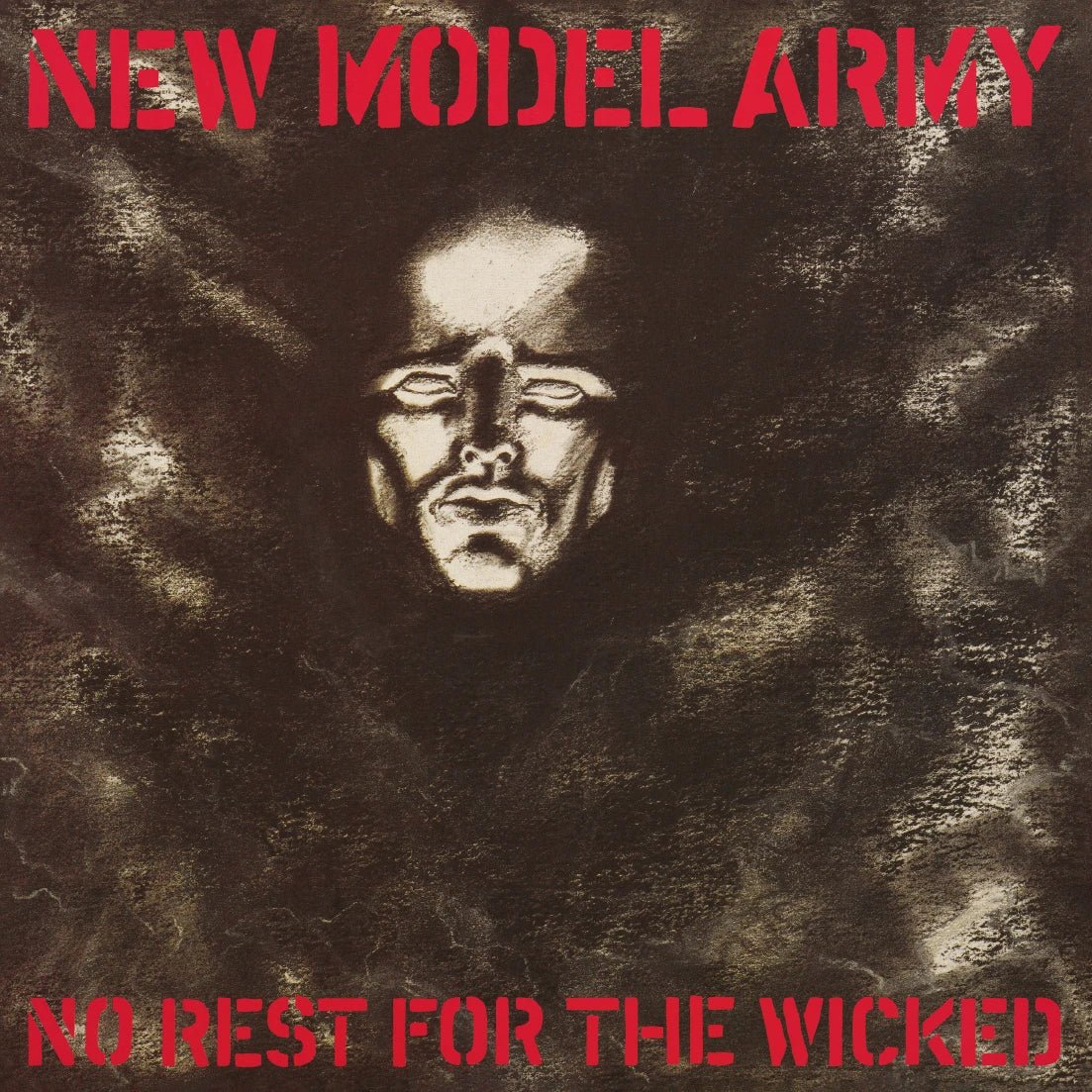 No Rest For The Wicked by New Model Army vinyl album artwork