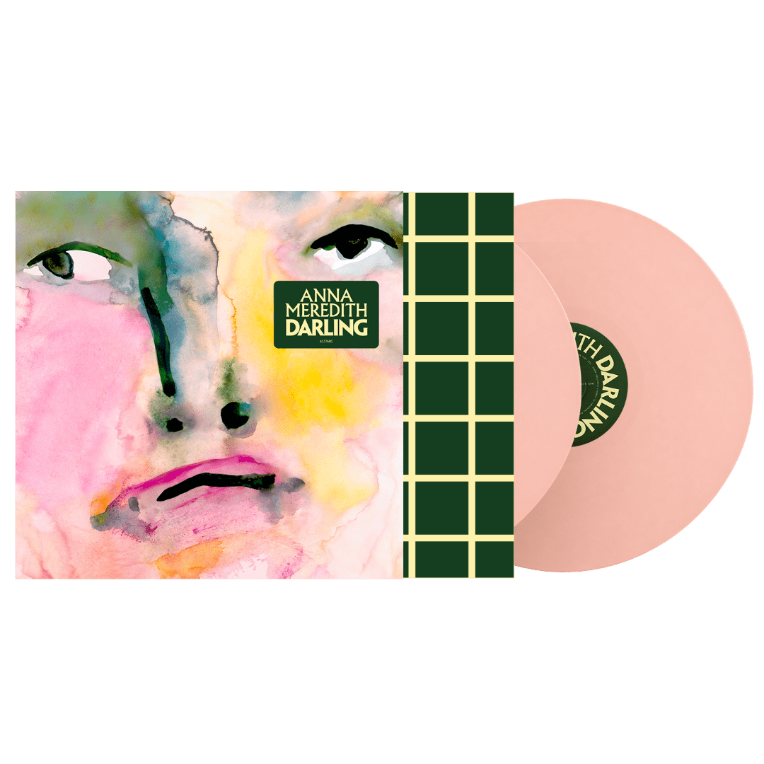 Anna Meredith Darling double pink vinyl LP featuring Dusky, Cry Baby, Rites and Peach
