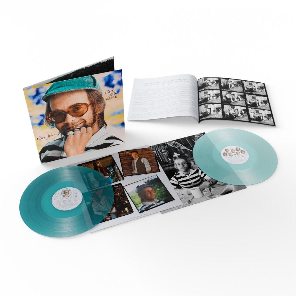 Rock Of The Westies by Elton John Sea Blue and Electric Blue vinyl records