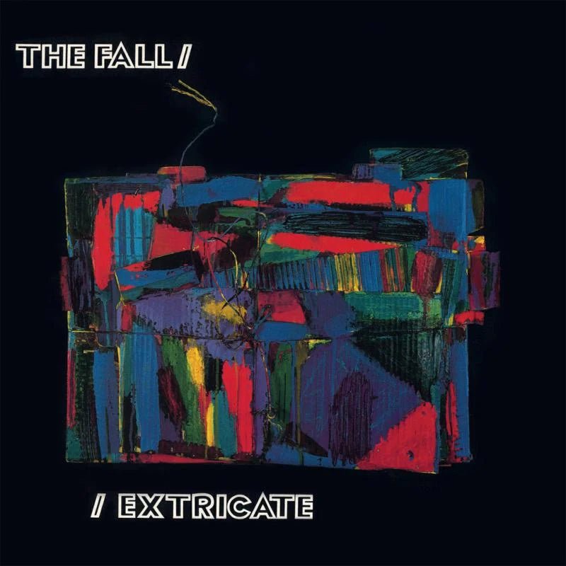 The Fall Extricate LP vinyl album featuring the original artwork from Mark E Smith's band