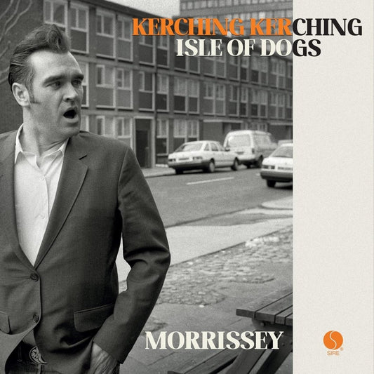 Morrissey Kerching Kerching 7 inch single record with original sleeve artwork