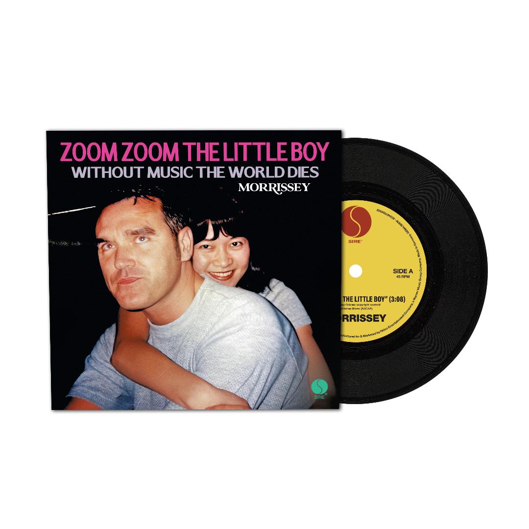 Morrissey Zoom Zoom The Little Boy 7 inch single collectible record