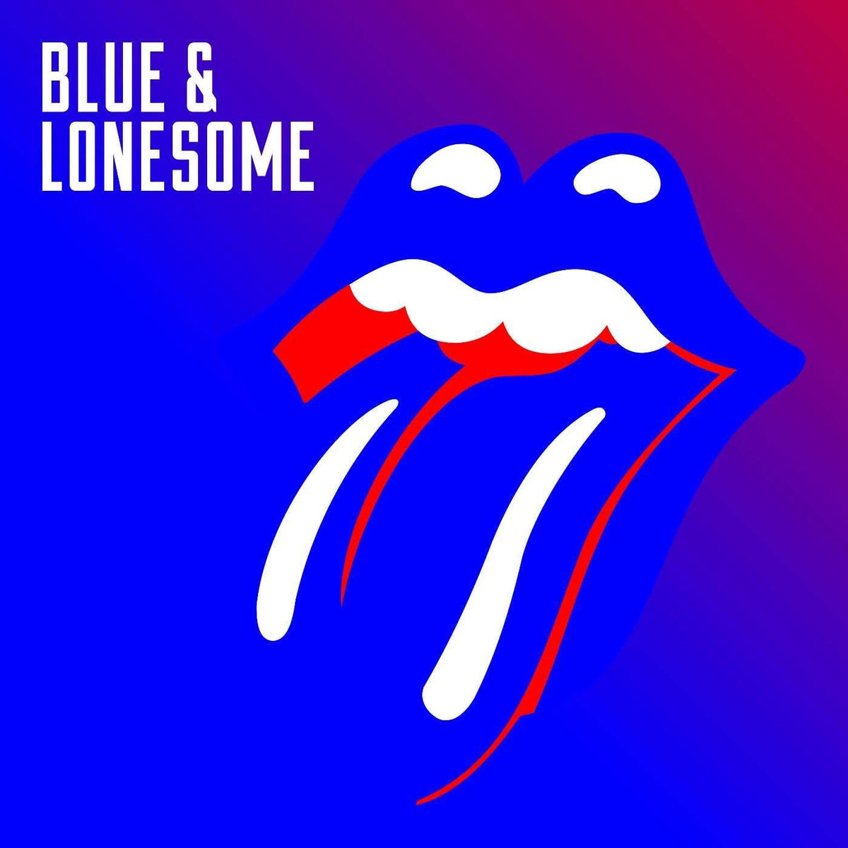The Rolling Stones Blue & Lonesome 2 LP vinyl album featuring the cover artwork