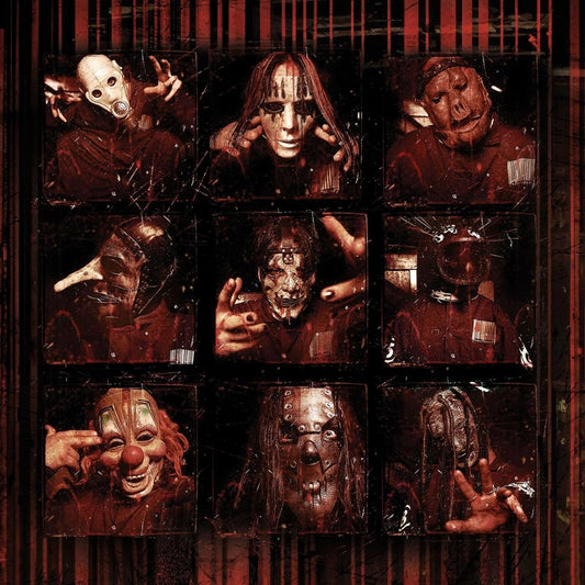 Slipknot debut album double LP red and black vinyl featuring Wait And Bleed