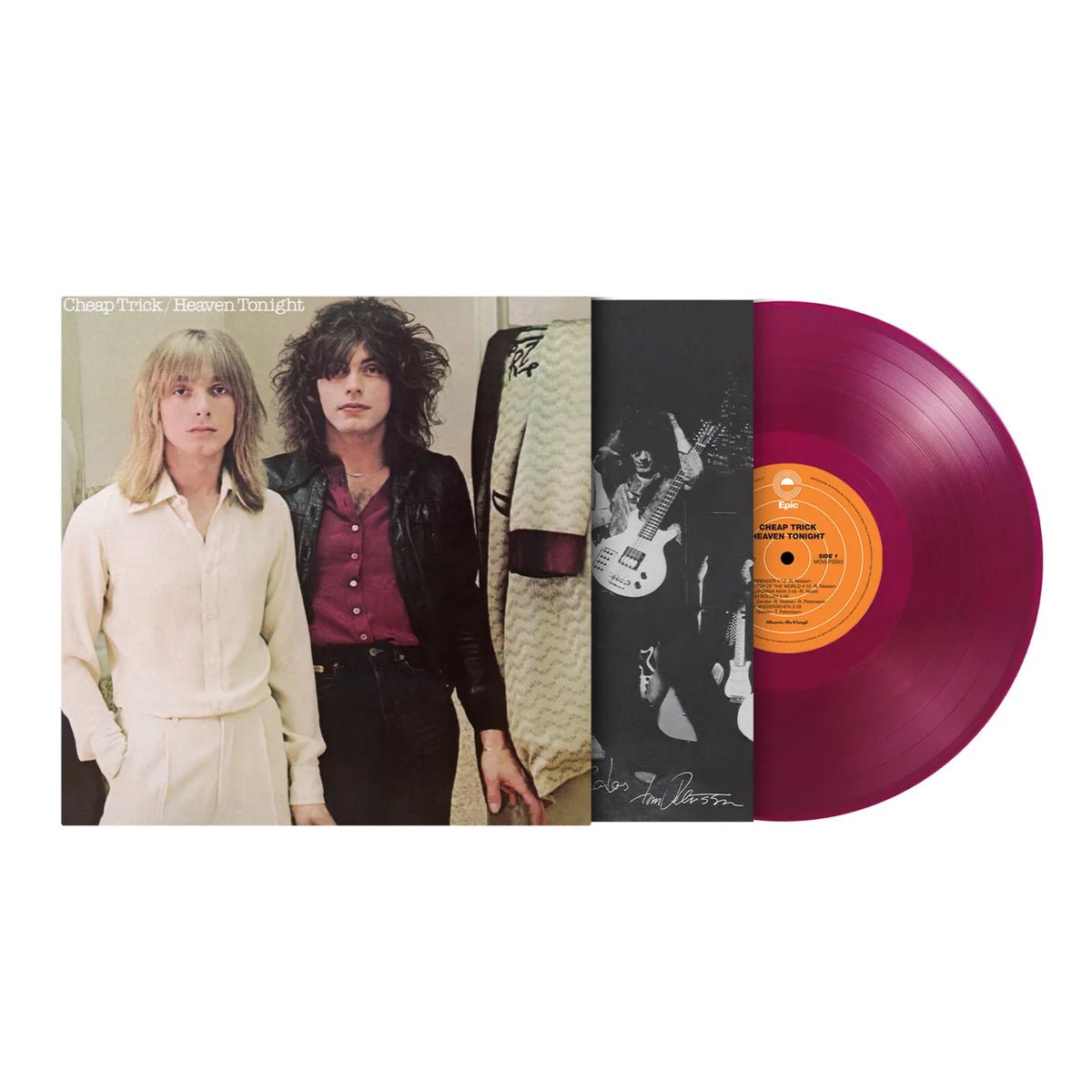 Cheap Trick Heaven Tonight violet vinyl LP featuring California Man and High Roller