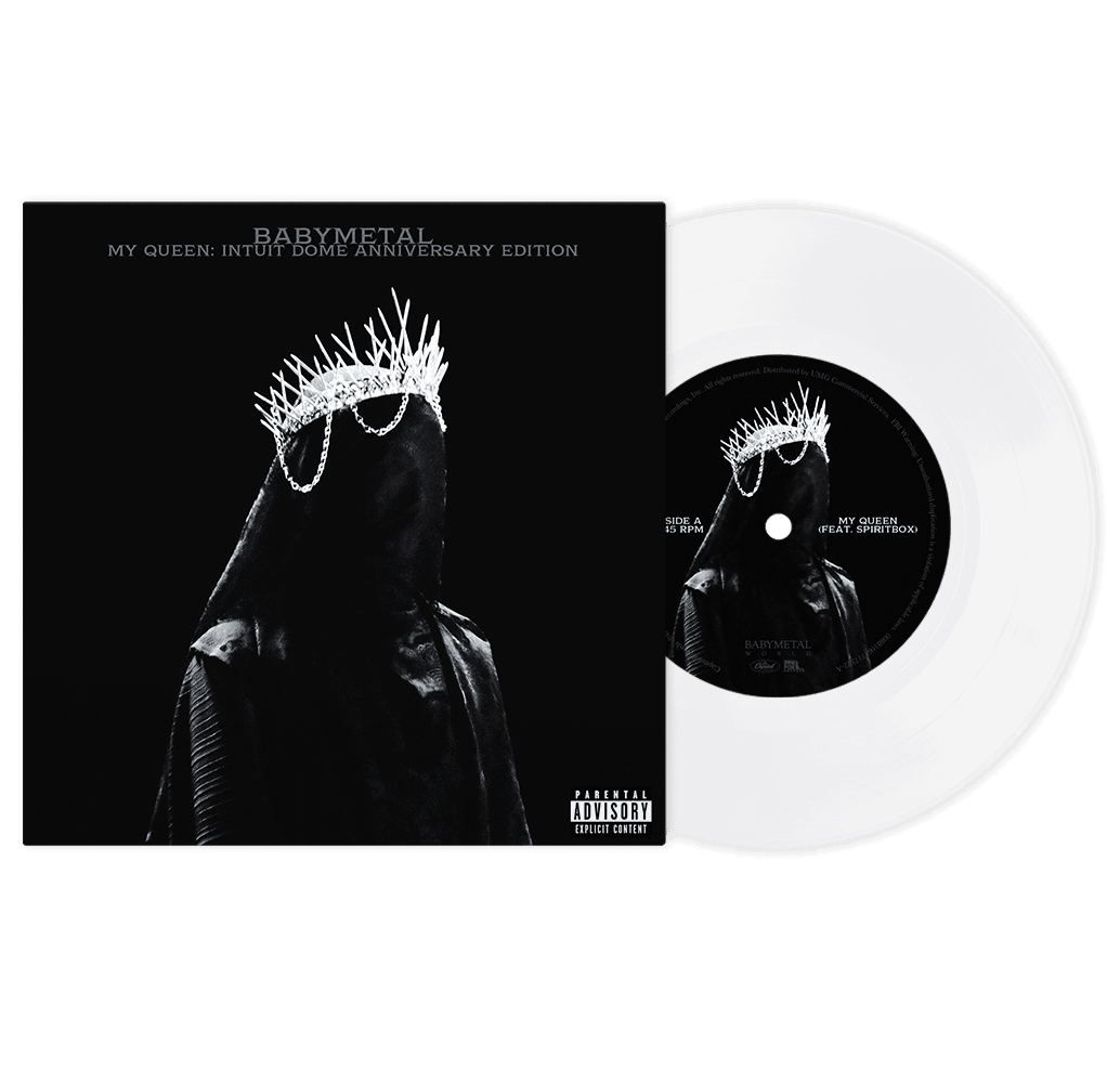 BABYMETAL My Queen clear vinyl record pressing