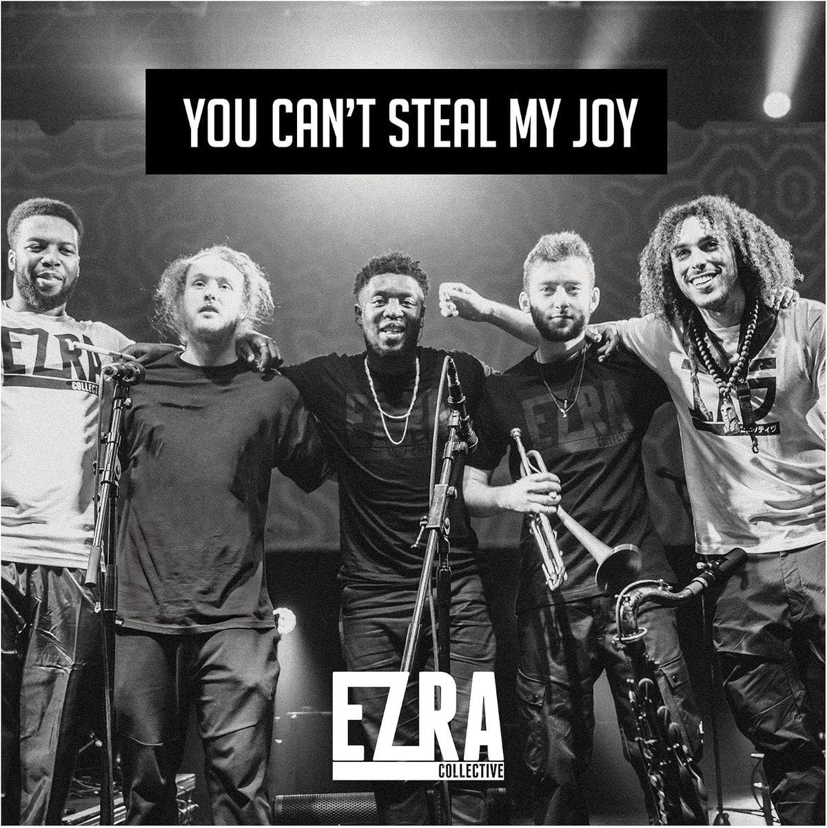 Ezra Collective You Can't Steal My Joy 2 LP vinyl album featuring the London jazz collective's debut studio release.