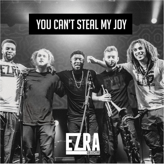 Ezra Collective You Can't Steal My Joy 2 LP vinyl album featuring the London jazz collective's debut studio release.