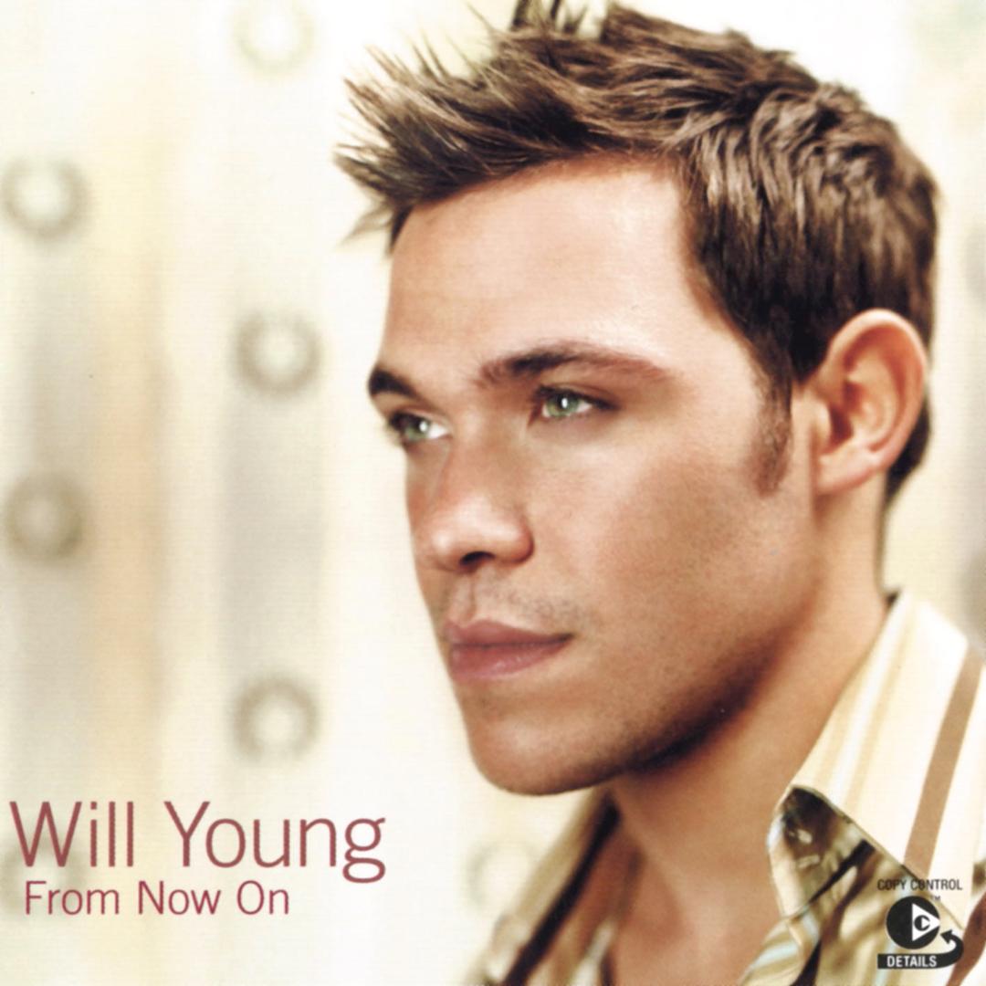 Will Young From Now On album gold vinyl LP cover