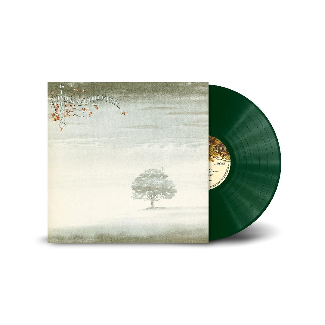 Genesis Wind And Wuthering LP green coloured vinyl album