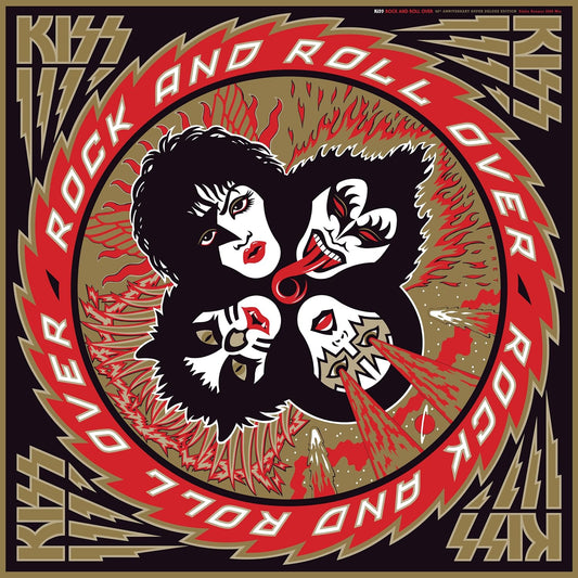 Kiss Rock And Roll Over LP vinyl album cover