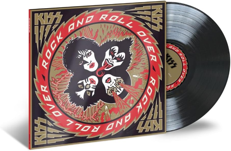 Kiss Rock And Roll Over classic 1976 hard rock album artwork