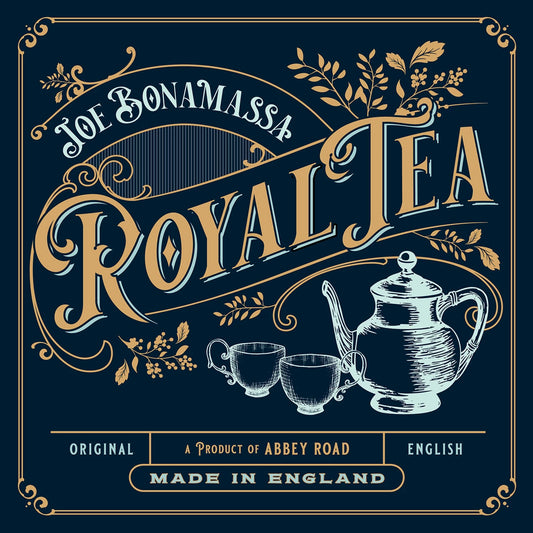 Joe Bonamassa Royal Tea 2 LP gold vinyl album with CD