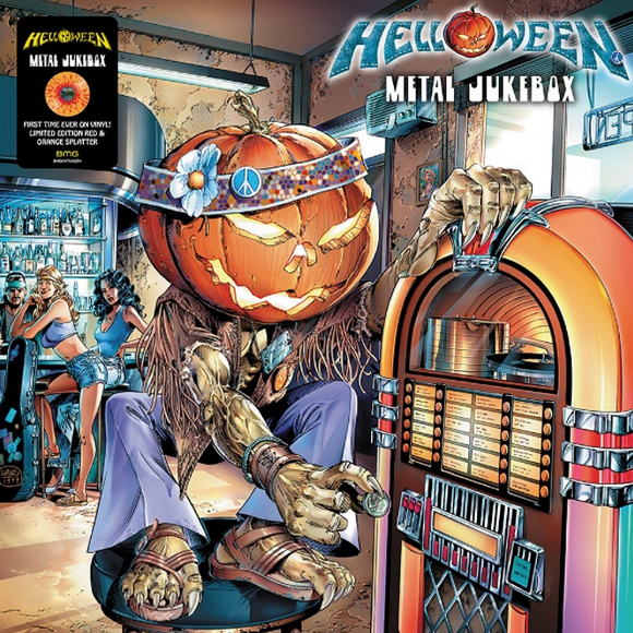 Helloweeen - Metal Jukebox (538771730 LP Red & Orange Splatter Vinyl