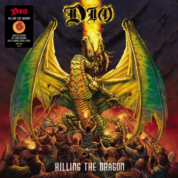 Dio - Killing The Dragon (53876931) LP Red & Orange Swirled Vinyl