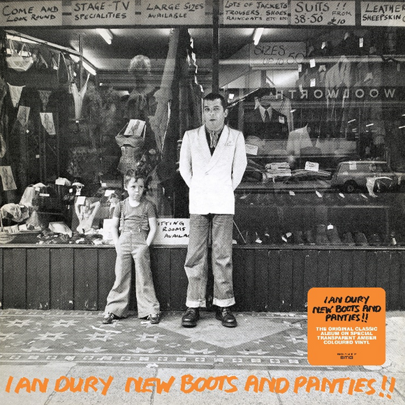 Ian Dury - New Boots & Panties (53882815) LP Amber Vinyl