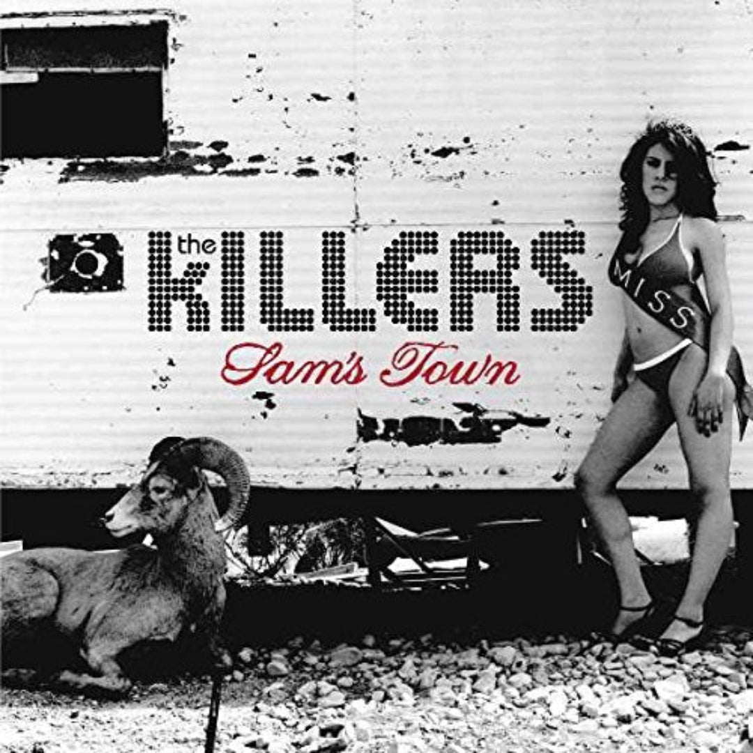 The Killers Sam’s Town LP cover with iconic desert-inspired artwork