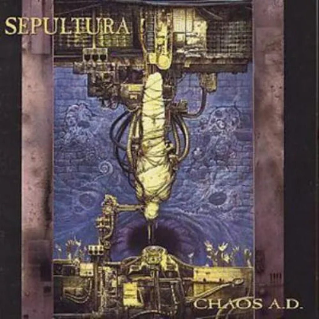 Sepultura Chaos A.D. CD Brazilian thrash groove metal album