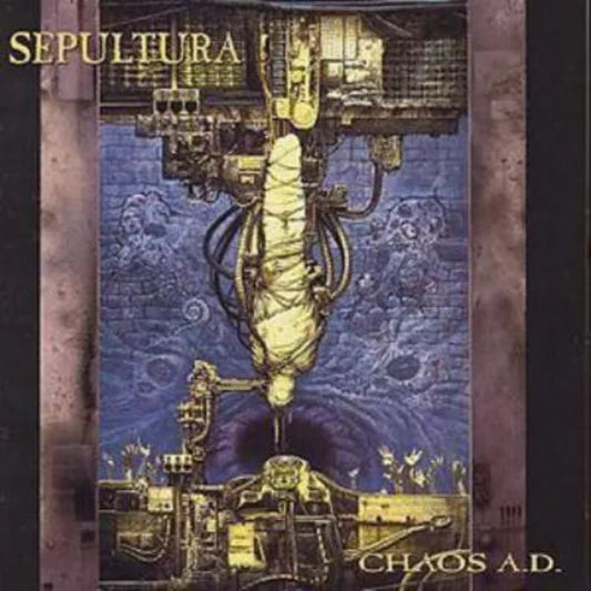 Sepultura Chaos A.D. CD Brazilian thrash groove metal album