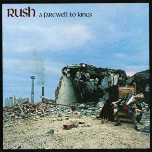 Rush A Farewell To Kings CD album cover progressive rock 1970s classic