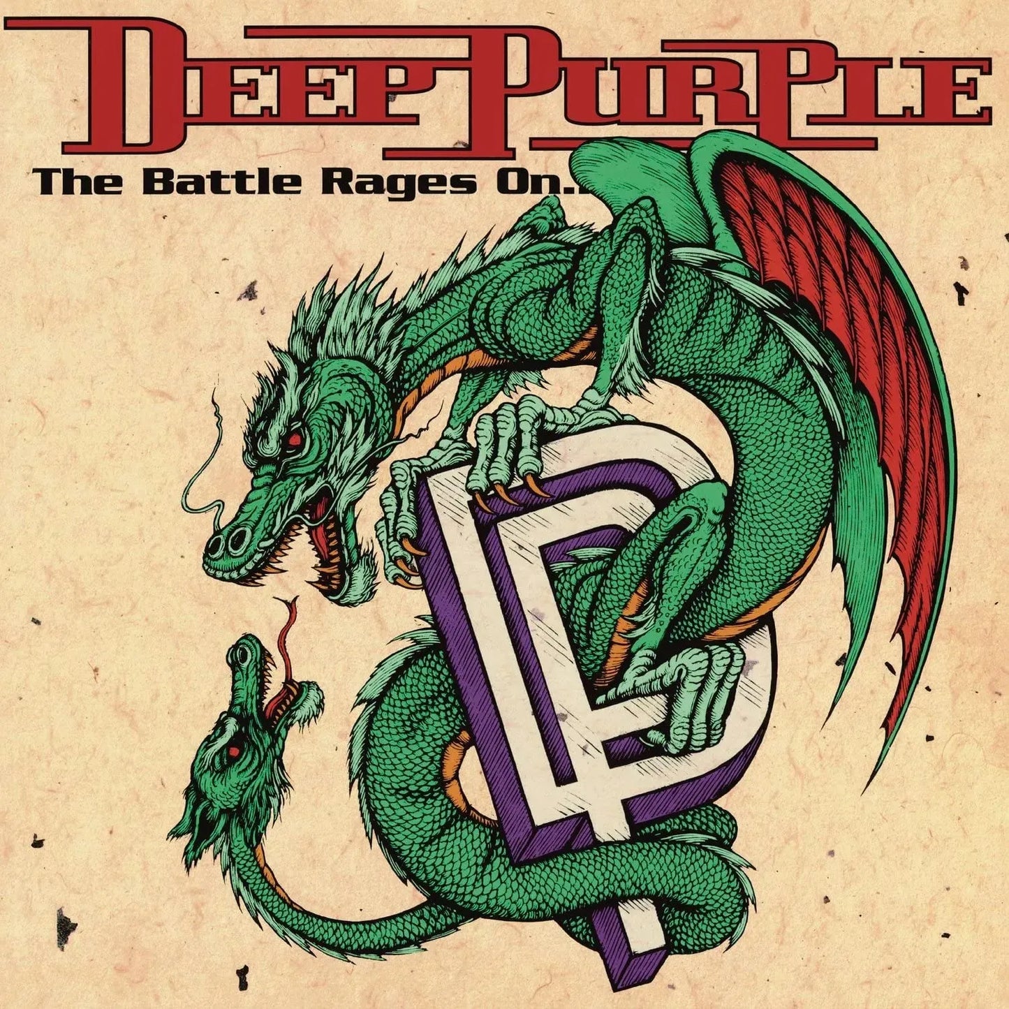 Deep Purple The Battle Rages On CD album cover artwork