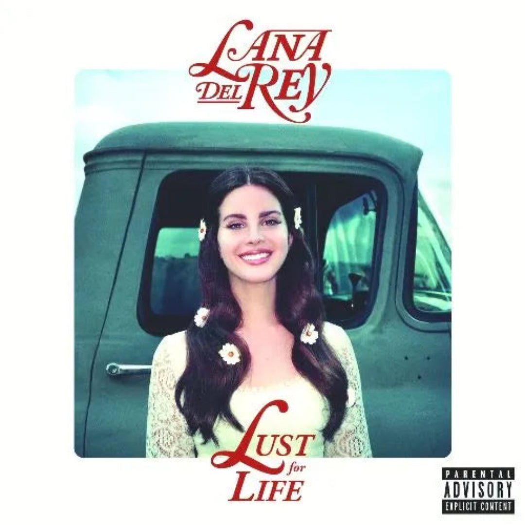 Lana Del Rey Lust For Life CD with dreamy cinematic pop and moody vocal tracks.