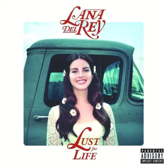 Lana Del Rey Lust For Life CD with dreamy cinematic pop and moody vocal tracks.
