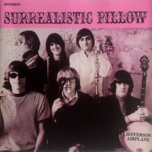 Jefferson Airplane Surrealistic Pillow CD album cover psychedelic rock artwork