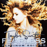 Fearless Platinum Edition by Taylor Swift, 2LP vinyl set with hits and bonus tracks