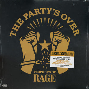 Prophets Of Rage - The Party's Over (5200027) 12" Single Red Vinyl