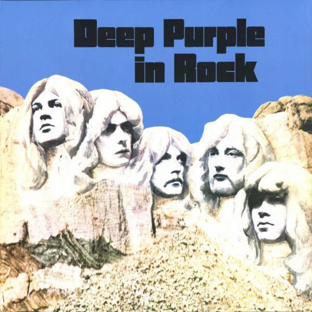 Deep Purple In Rock half speed mastered LP vinyl album cover artwork