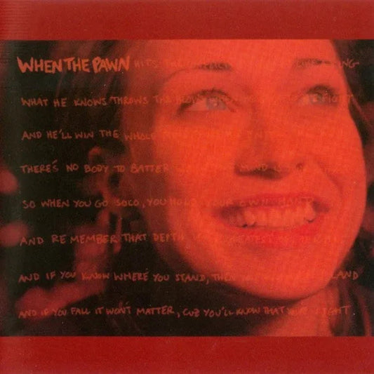 Fiona Apple When The Pawn CD album cover artwork