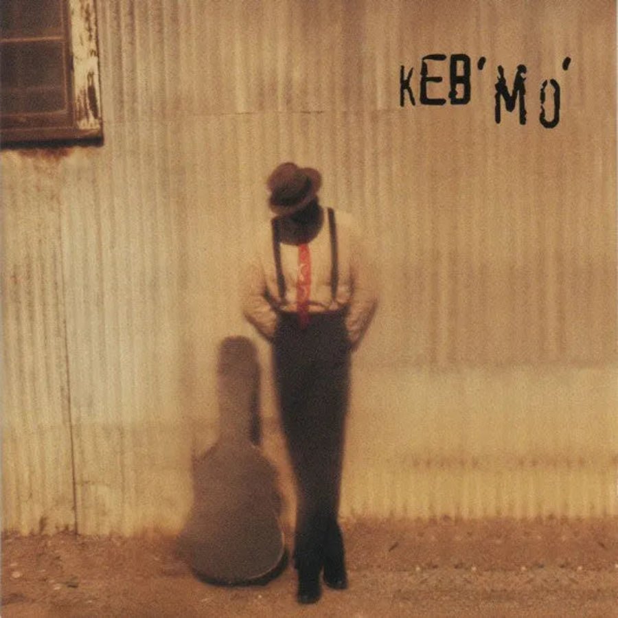 Keb’ Mo’ self-titled debut album cover artwork Country Blues
