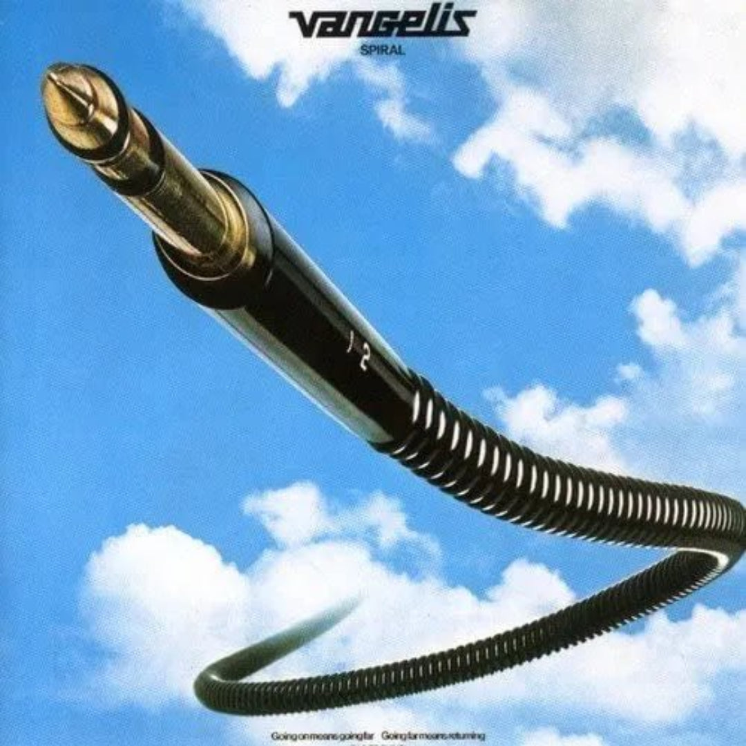 Vangelis Spiral CD album cover classic 1977 electronic music reissue packaging