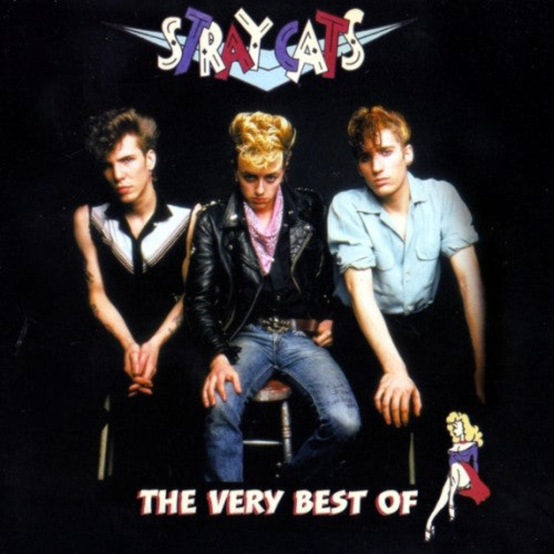 Stray Cats The Very Best Of CD featuring Rock This Town and Stray Cat Strut
