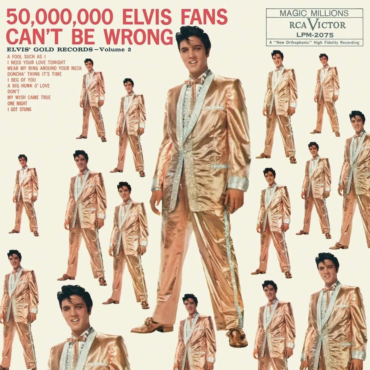 Elvis Presley - 50,000,000 Elvis Fans Can't Be Wrong LP - 1 - LP - Orchard Records