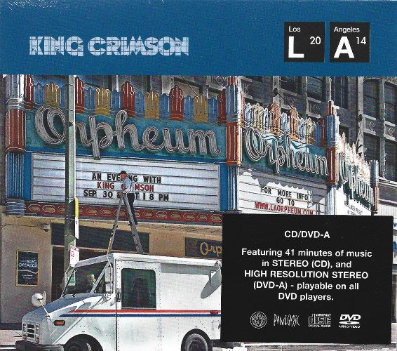 King Crimson - Live At The Orpheum (DGMSP2) CD + DVD Set
