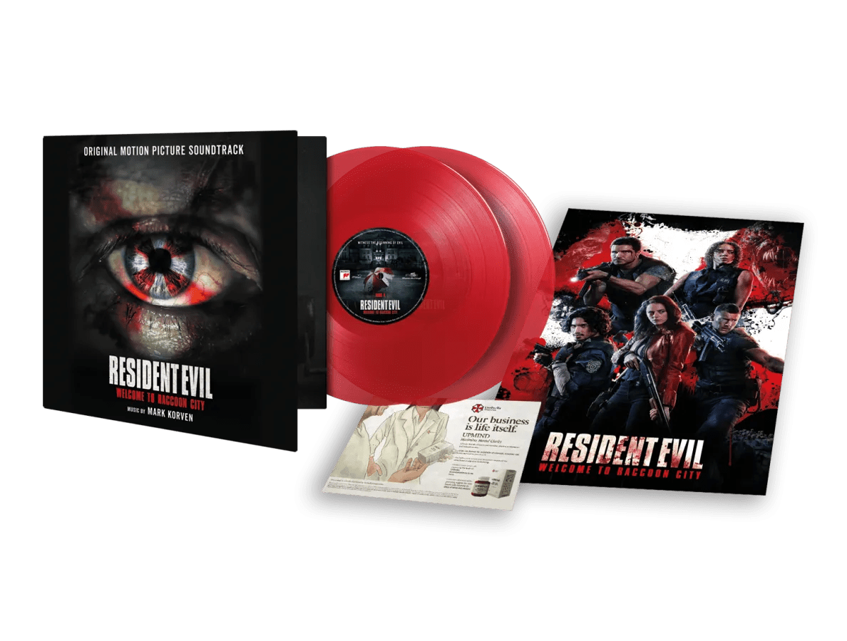 Mark Korven - Resident Evil: Welcome To Raccon City 2 LP Red Vinyl - 2 - LP - Orchard Records
