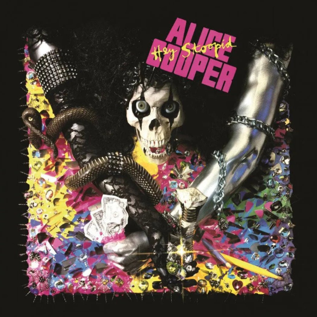 Alice Cooper – Hey Stoopid magenta vinyl with Slash and Ozzy guest spots
