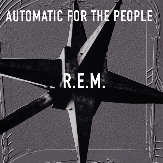 R.E.M. Automatic For The People 1992 album cover artwork on vinyl LP