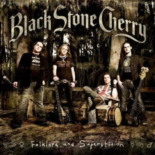 Compact disc and jewel case of Folklore and Superstition by Black Stone Cherry