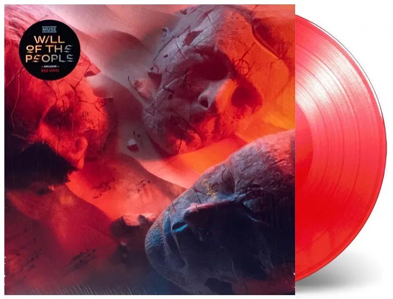 Muse - Will Of The People LP Red Vinyl - 2 - LP - Orchard Records
