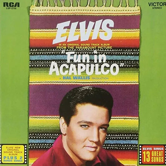 Elvis Presley Fun In Acapulco soundtrack CD album artwork