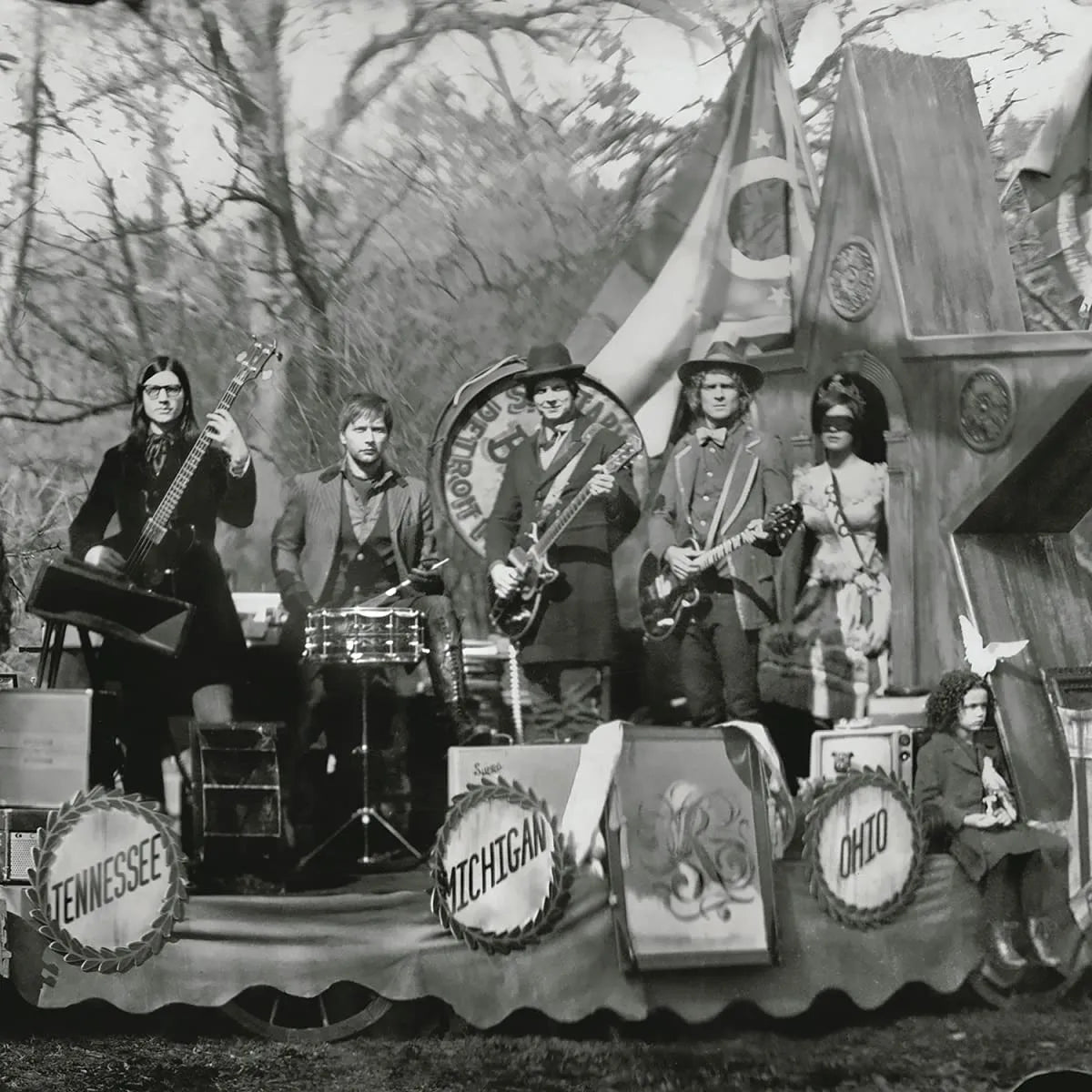 The Raconteurs Consolers Of The Lonely CD featuring bold rock and blues sounds