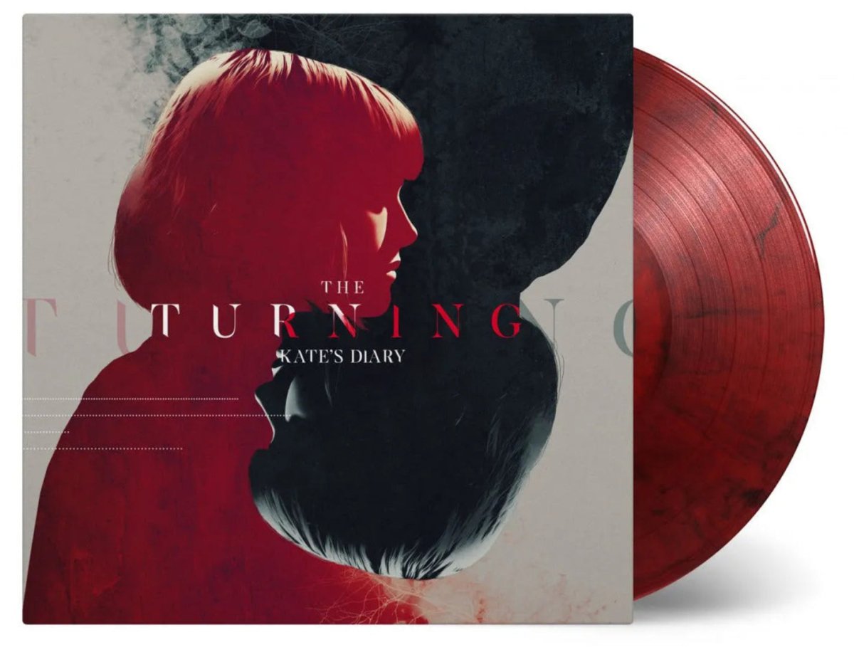 Limited edition LP of The Turning Kate’s Diary soundtrack on marbled vinyl