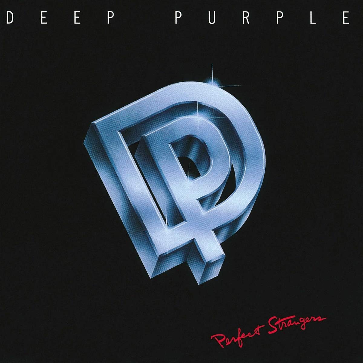 Perfect Strangers by Deep Purple vinyl LP featuring classic rock tracks