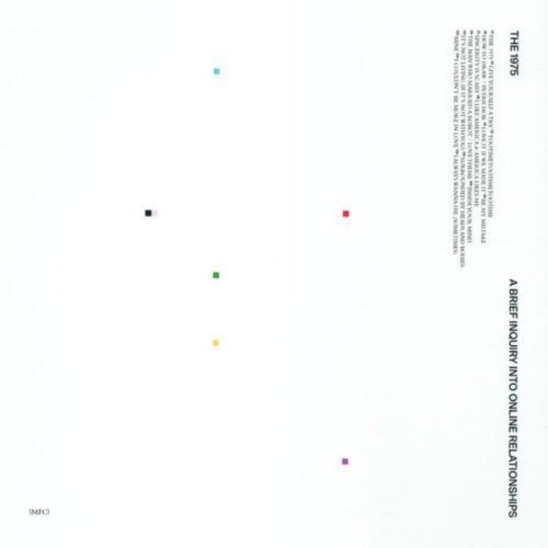 The 1975 A Brief Inquiry Into Online Relationships CD album cover artwork