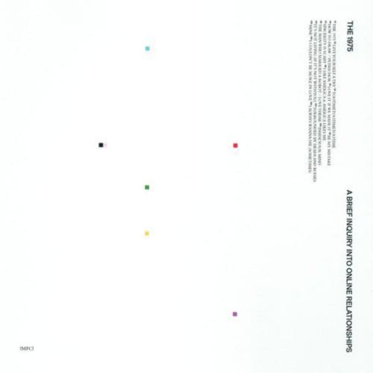 The 1975 A Brief Inquiry Into Online Relationships CD album cover artwork