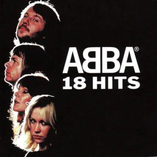 ABBA 18 Hits CD featuring Dancing Queen, Take a Chance on Me, and Mamma Mia