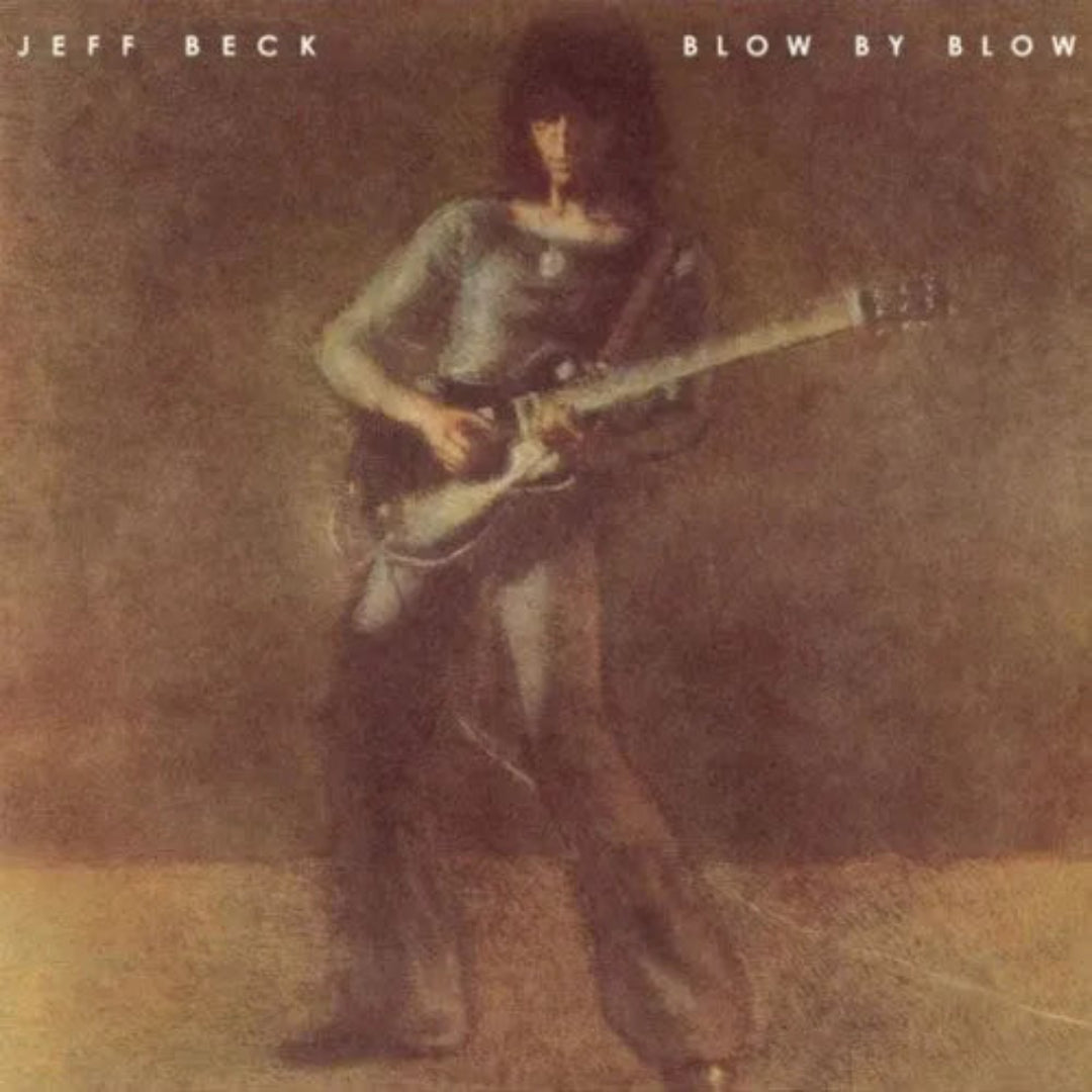 Jeff Beck Blow By Blow orange vinyl LP album artwork